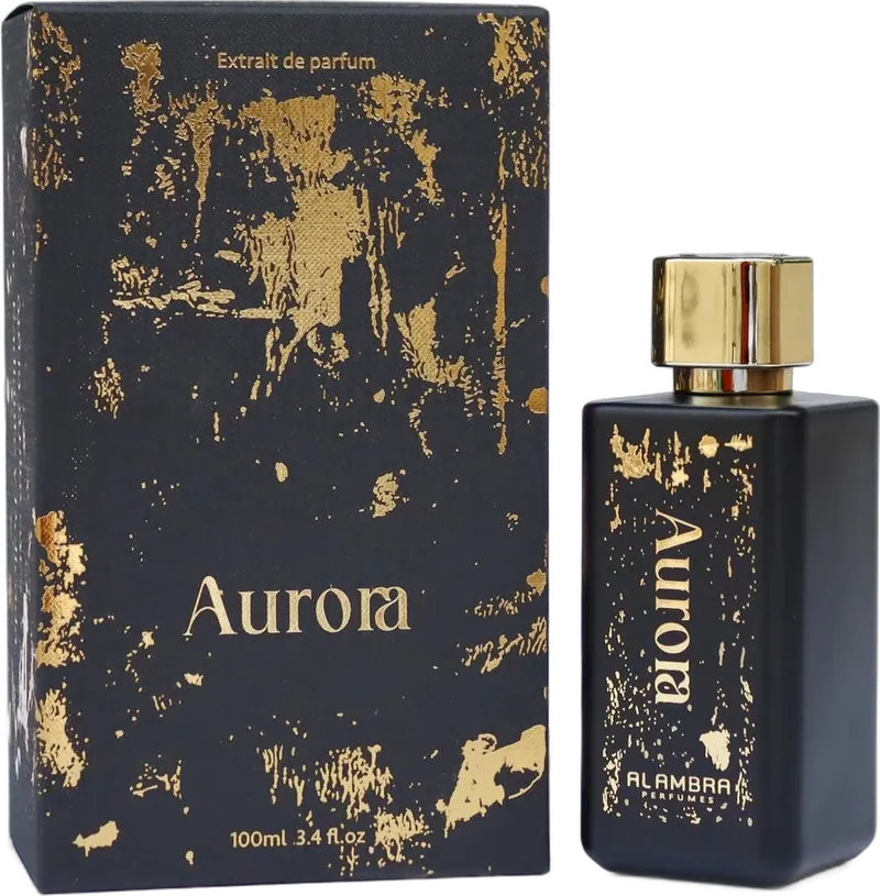 Al Ambra Aurora Flasche und Verpackung