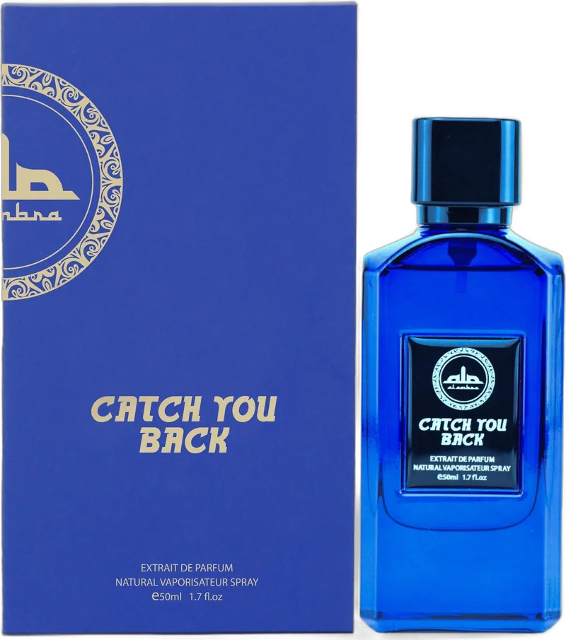 Al Ambra Catch You Back Flasche und Verpackung