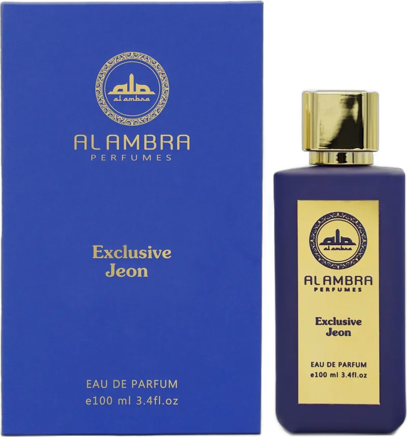 Al Ambra Exclusive Jeon Flasche und Verpackung