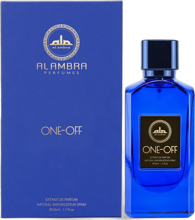 Flacon et boîte de Al Ambra One Off