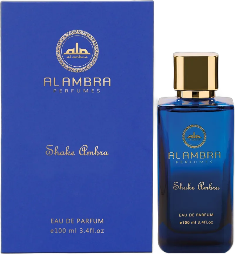Flacon et boîte de Al Ambra Shake Ambra