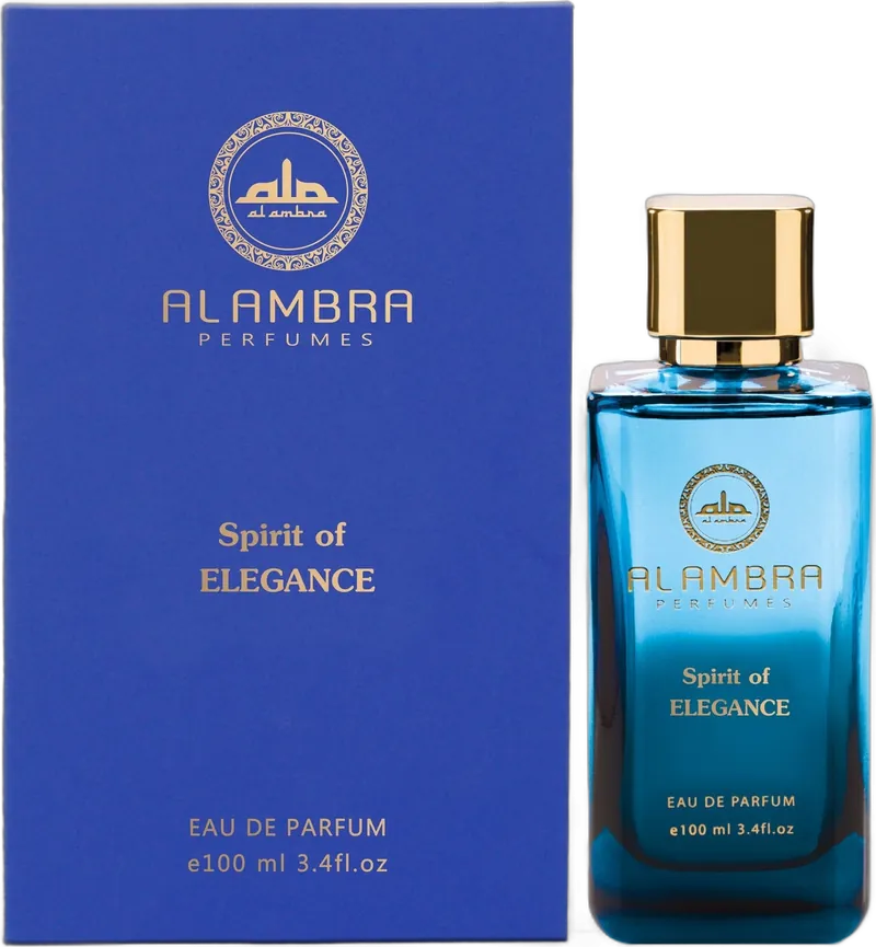 Al Ambra Spirit of Elegance Flasche und Verpackung